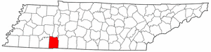 Image:Map of Tennessee highlighting Hardin County.png