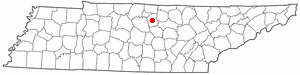 Location of South Carthage, Tennessee