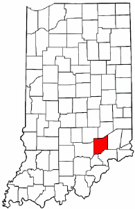 Image:Map of Indiana highlighting Jennings County.png