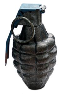 A fragmentation hand grenade