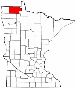 Image:Map of Minnesota highlighting Roseau County.png