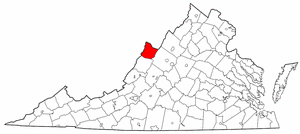 Image:Map of Virginia highlighting Highland County.png
