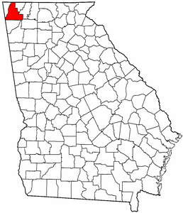 Image:Map of Georgia highlighting Walker County.png