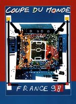 1998 Football World Cup poster
