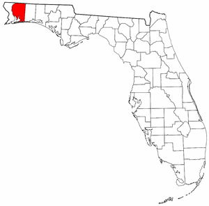Image:Map of Florida highlighting Santa Rosa County.png