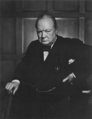 Winston Churchill popularized the term "The Iron Curtain".