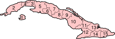 Subdivisions of Cuba