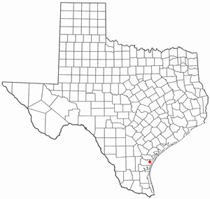 Location of Corpus Christi, Texas