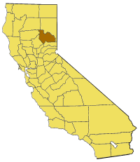 Image:California map showing Plumas County.png