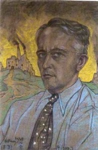 Self-portrait of Witkacy, 1938