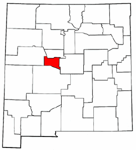 Image:Map of New Mexico highlighting Valencia County.png