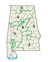 Alabama congressional districts