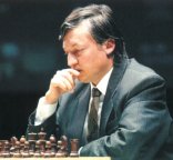 Karpov in the  plays less chess than he used to.