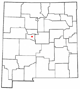 Location of Tome-Adelino, New Mexico