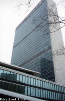 United Nations headquarters in 
