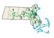Massachusetts congressional districts