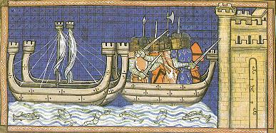 Louis IX attacks Damietta