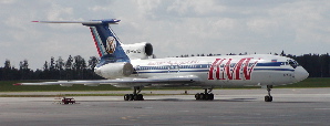 Tupolev Tu-154 airliner