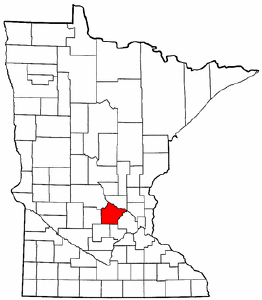 Image:Map of Minnesota highlighting Wright County.png