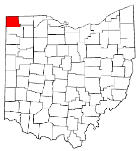 Image:Map of Ohio highlighting Williams County.png