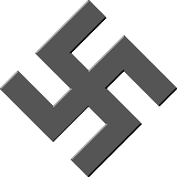 Nazi sacred symbol – the  or gamma cross
