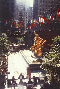 Lower Plaza at Rockefeller Center