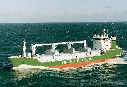 Green Reefers, a typical conventional reefer vessel