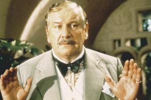 Peter Ustinov as Hercule Poirot