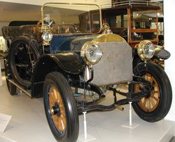A Mercedes Simplex 1906 in the .