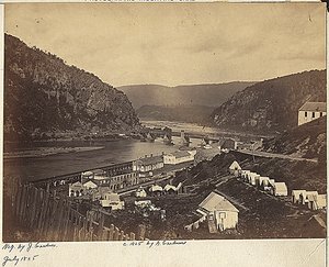 Harpers Ferry, West Virginia 1865.