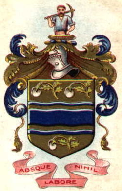 Arms of the former Darwen Borough  Council