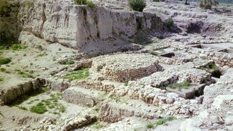 The site of ancient Megiddo