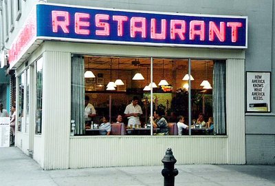 Tom's Restaurant, at West 112th Street and , was used as the establishing shot for "Monk's Cafe" on , a program that satirized life on the Upper West Side of Manhattan.