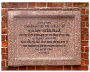 Image of the plaque at Rugby School