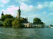 The Castle of Schwerin, picture taken from the Schwerin Lake