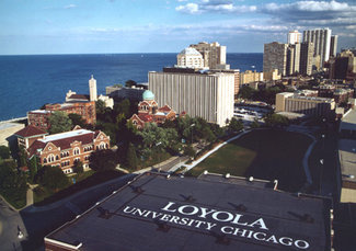  is located in north Chicago's Rogers Park neighborhood. In the 1990s, the AJCU gave the Chicago school the exclusive branding rights to call itself Loyola University. Loyola College, Loyola Marymount University and Loyola University New Orleans were asked to use their formal names.