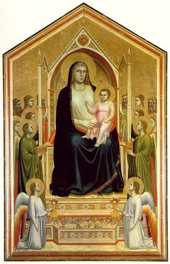 Madonna In Glory, Tempera on Panel, 1305-10