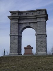 The "Tilton Arch" is actually located in neighboring Northfield, NH