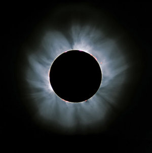 Photo taken by Luc Viatour during the   eclipse
