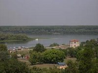 Panoramic view of a Danube from `s Kalemegdan