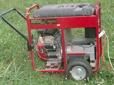 Portable generator (side view)