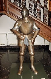 Medieval armour from Schloss Homburg in Germany