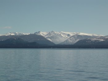 View of Lake Nahuel Huapi from Bariloche