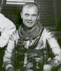 John Glenn during the Mercury program; 1962 (NASA)
