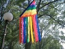 Gay Pride banner, Duke University, NC