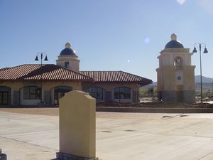 Palmdale Transportation Center serves at the regional transit hub for the Antelope Valley.