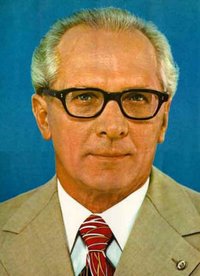 Erich Honecker – official East German portrait