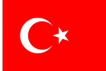 The flag of Turkey is similar to the flag used in late periods of Ottoman Empire.