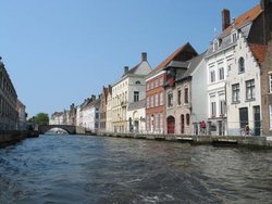 Sometimes referred to as the "", Bruges has many waterways that run through the city.