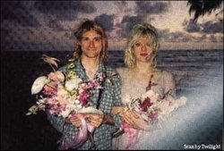Cobain and Love are married in Hawaii
